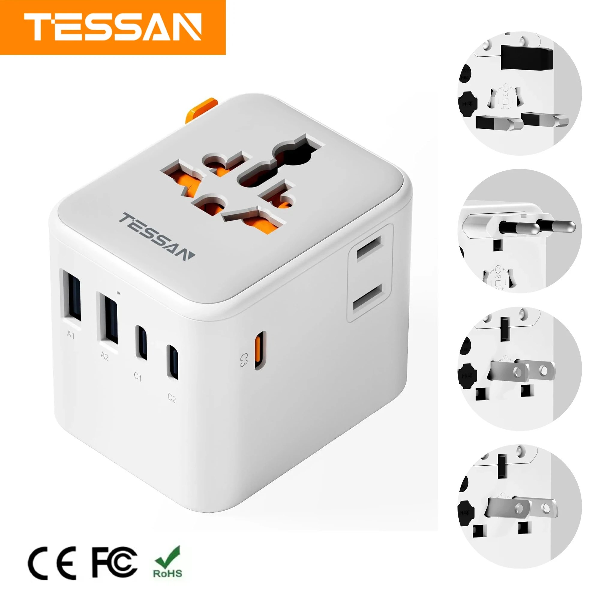 Tessan 65W Gan Trav…