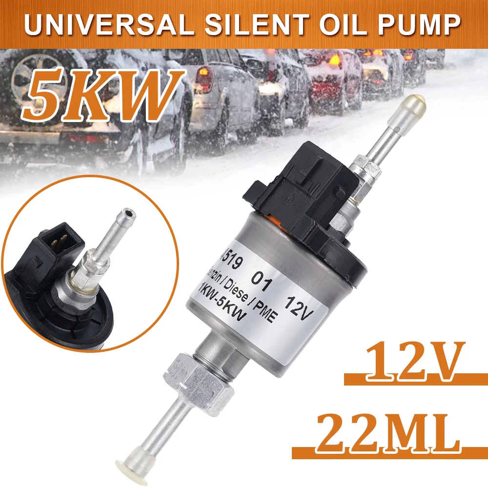 12V/24V 22ML Auto-Upgrade Ultra-leise Heizpumpe Universal für Eberspacher Autoheizung Kraftstoffpumpe Luft-Diesel-Heizpumpe