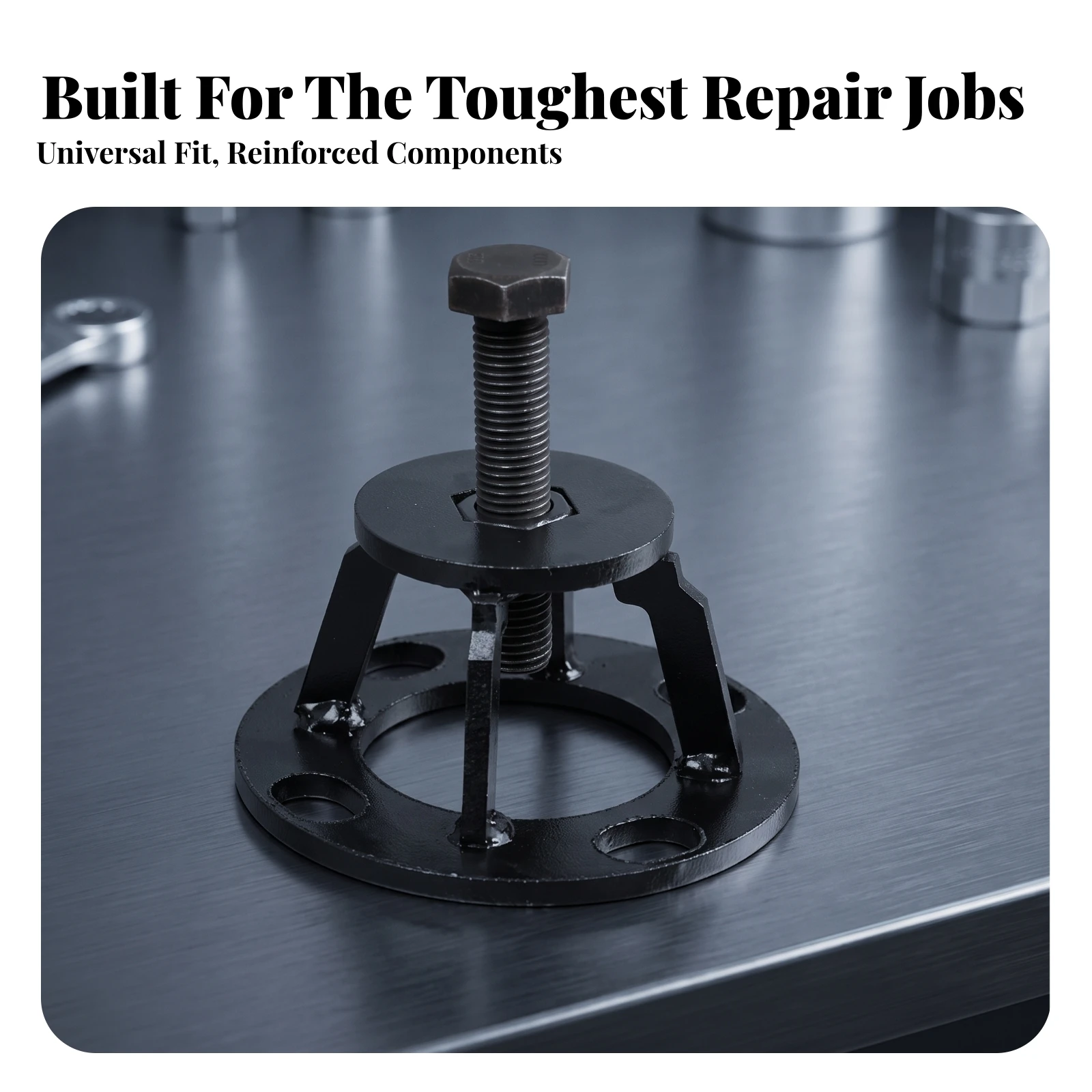 Tricycle Brake Drum Puller Reinforced Brake Drum Removal Tool Hub Removal Tool Thickened Wheel Hub Puller Safe for Mechanics