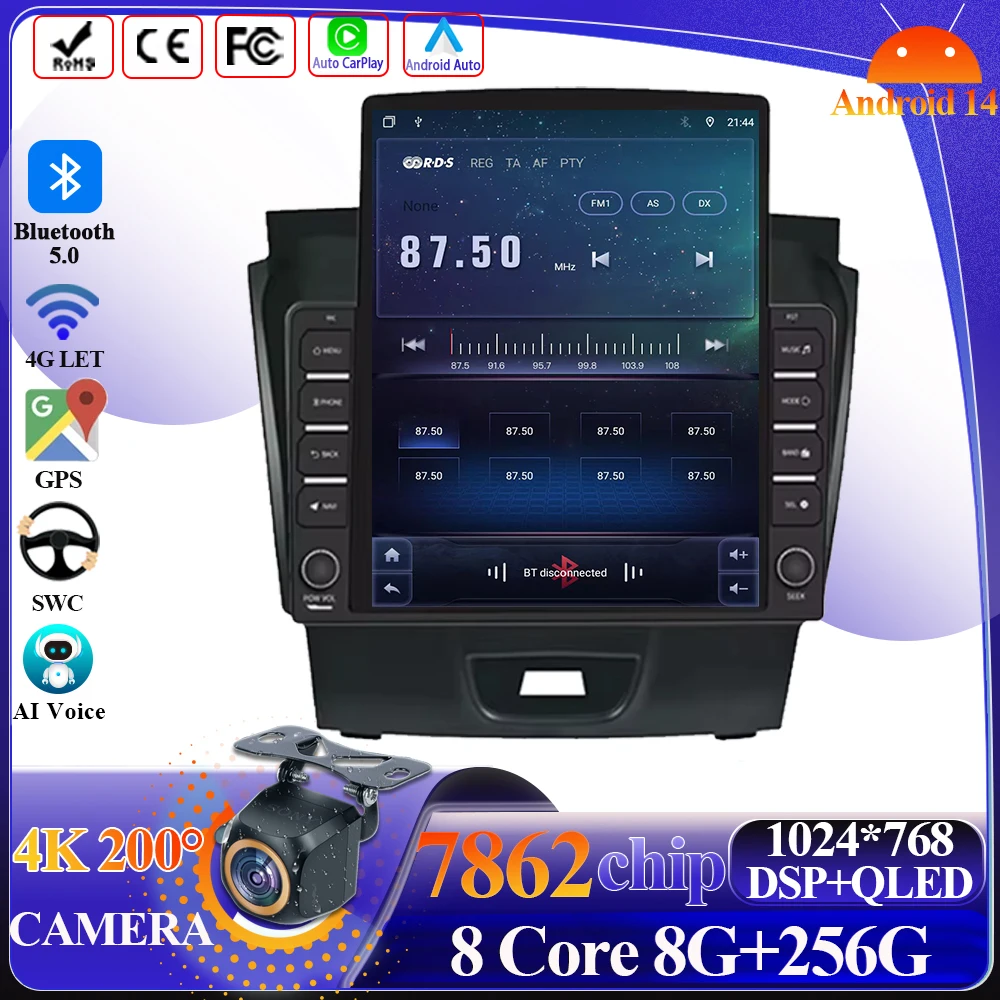 

Android 15 Car Player For Subaru Outback 4 Legacy 5 2009-2014 LHD RHD DVD Carplay Auto Radio Head Unit Multimedia Navigation GPS