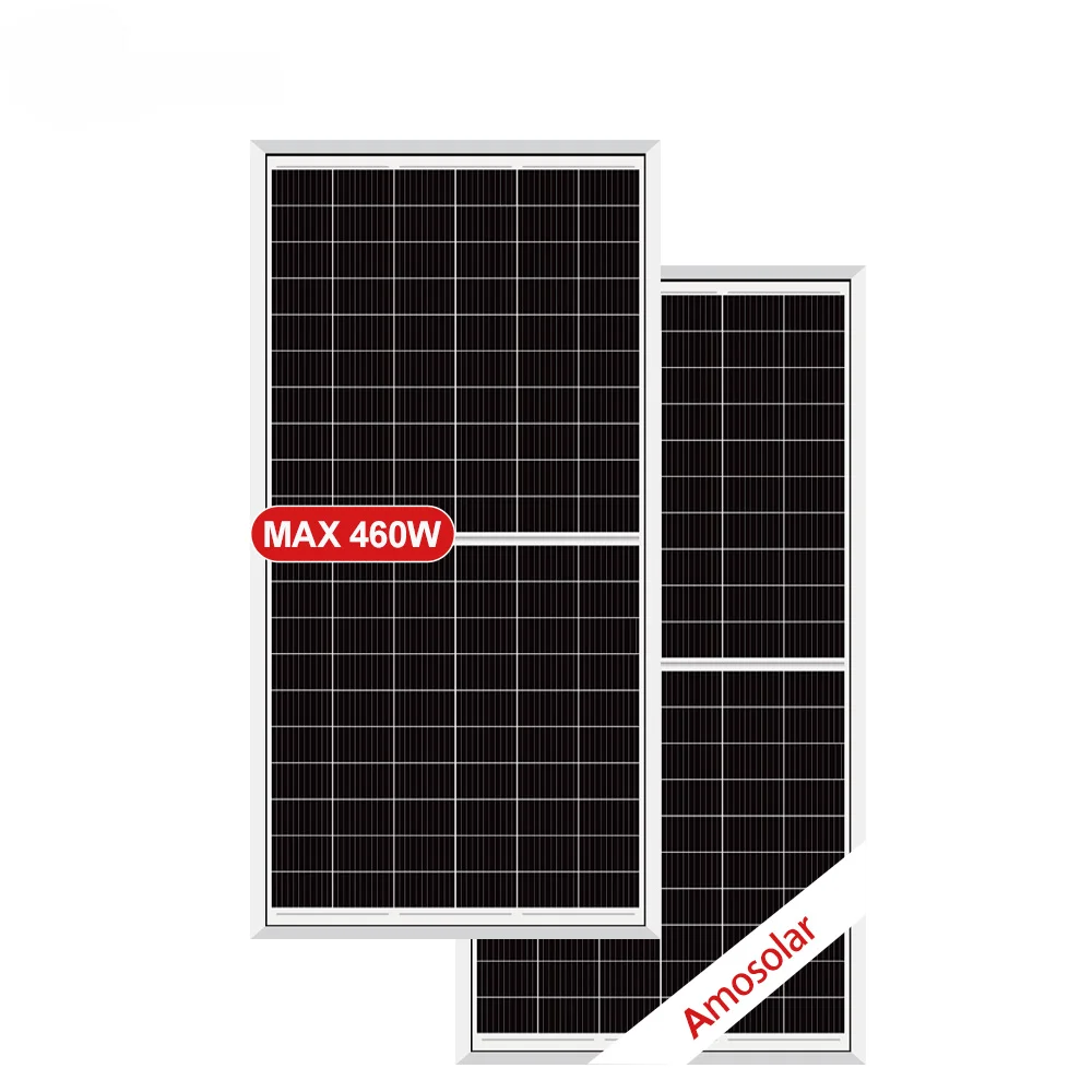 A Grade Monocrystalline 48 Volt 450w 460w Solar Panel Mono Crystalline Photovoltaic Solar Panel for home subsidy