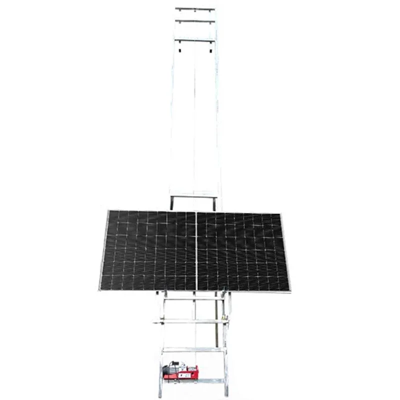 Portable Lifts for Photovoltaic Panels Electric Small Lifts for Photovoltaic Panels Glass Door and Window Lifts