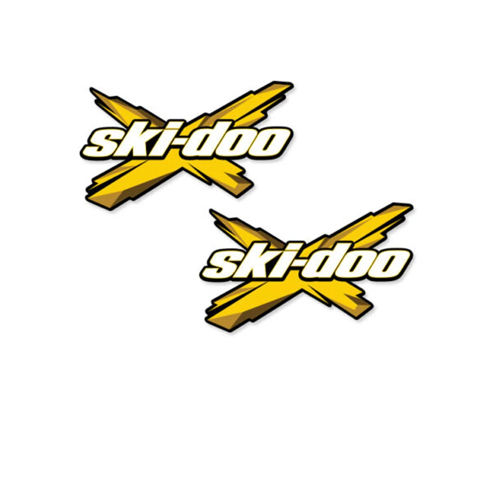 2pcs pvc Sticker for Ski-Doo Race Mod Decal