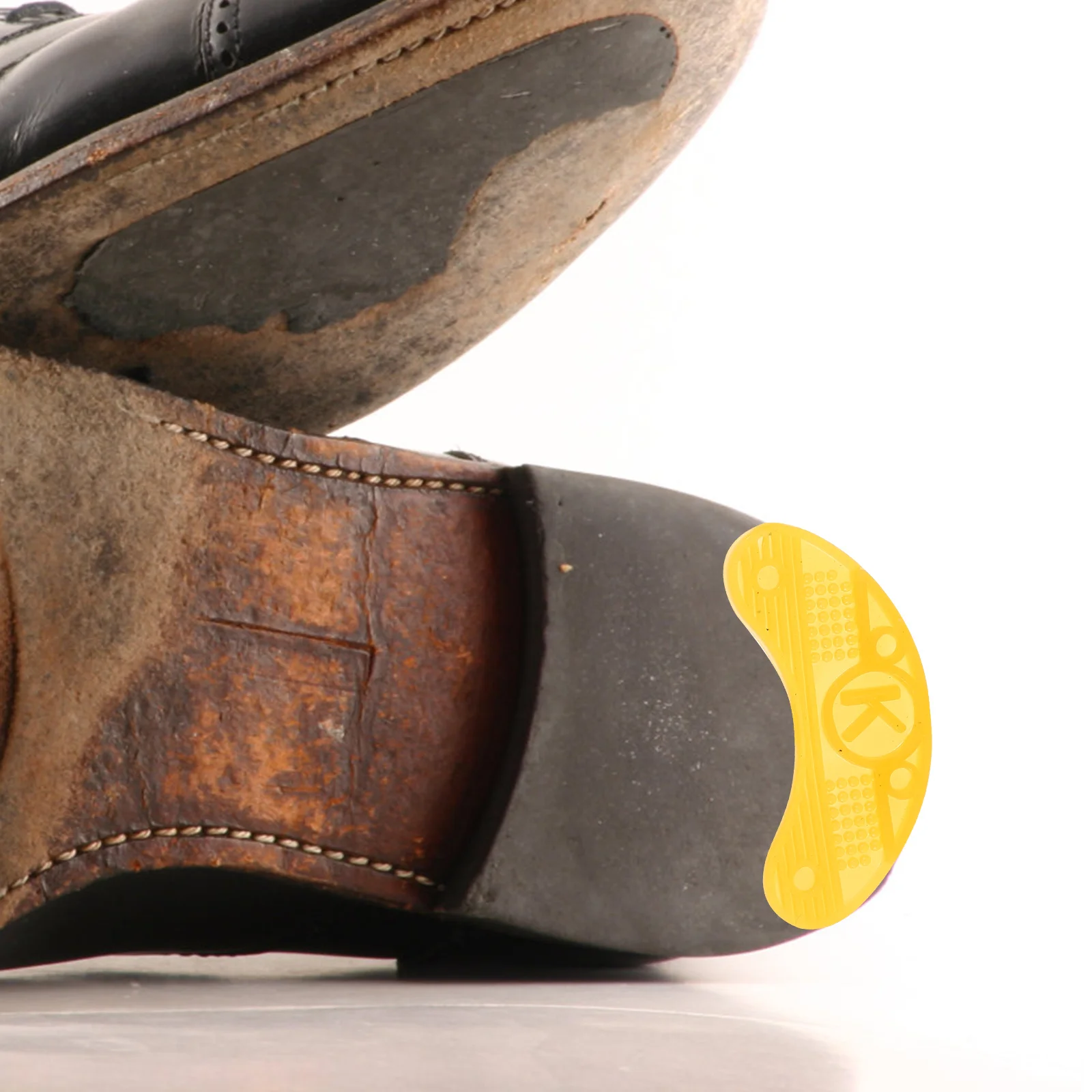 

80pcs Shoe Repair Pads Non-Slip Durable Rubber Sole Protector For High Heels Boots Sneakers Anti-Wear Heel Taps Foot Care