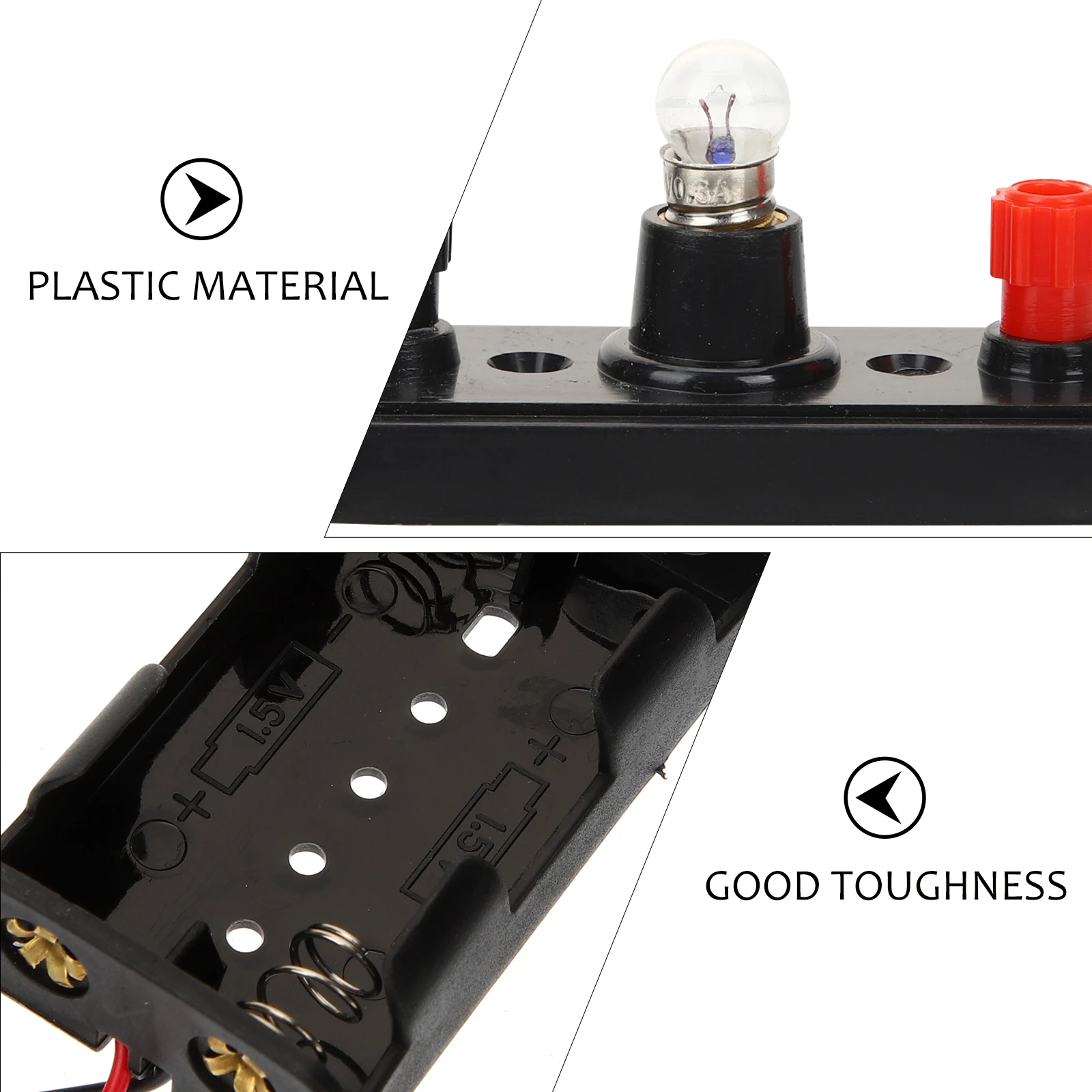 

1Set Simple Circuit Kit for Kids Fun Educational Science Experiments DIY Electricity Learning 3-5 6-8 9-12