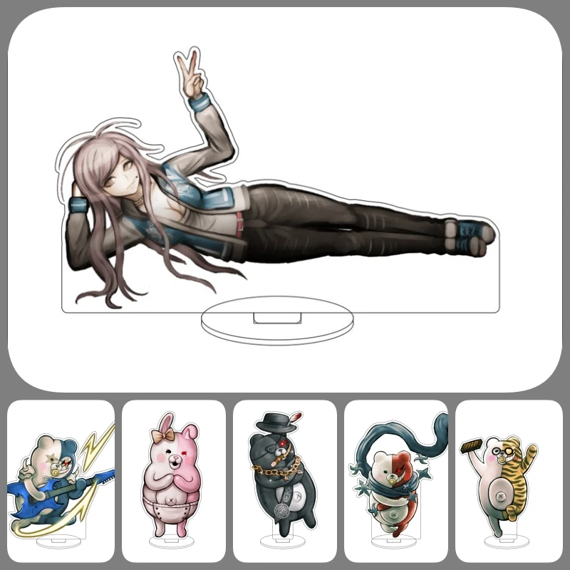 

Anime Danganronpa Acrylic Stand Ornaments Makoto Naegi Hajime Hinata Shuichi Saihara Cosplay Figure Stand Christmas Gifts