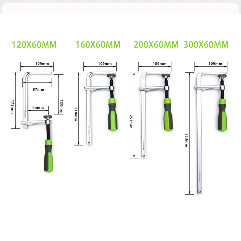 Workbench Guide Rail Clamp Dovetail Clip Quick Screw Clamp 120/160/200/300 mm Woodworking Clamp for Festool Makita Guide Rail