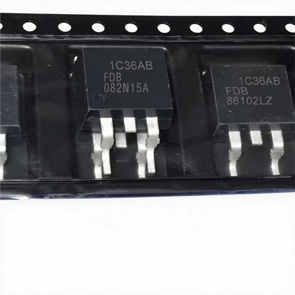 5PCS FDB082N15A 105A 150V FQB4N80 FQB15P12 -120V -15A NTB5404NG 40V136A P5T60SD1 SGTP5T60SD1F 5A/600V FDPF12N50UT 12A 500V