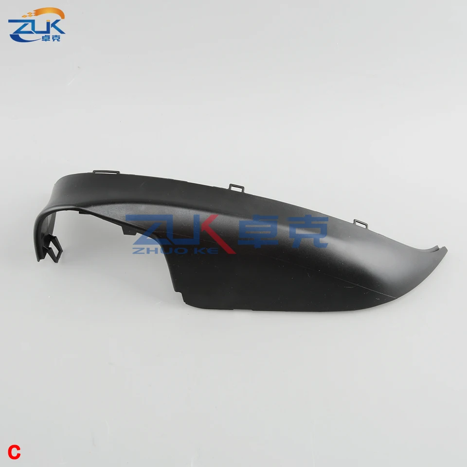 ZUK Car Accessories Side Mirror Lower Cover Rearview Mirror Housing Frame Turn Signal For Mazda CX-4 CX-5 2015 2016 2017 2018