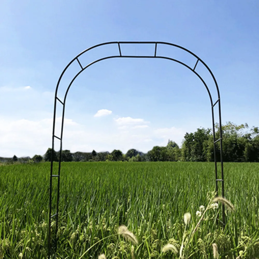

78"H x 45"W Metal Garden Arch Trellis,Adjustable Arbor Trellis for Garden Climbing Plants Support