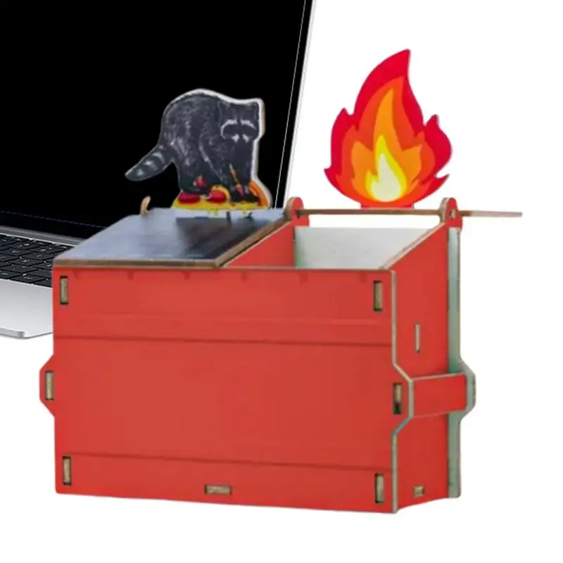 Organizador de lápices de mesa, portalápices divertido de madera, soporte de papelería creativo, estuche de lápices multifuncional para bolígrafos, reglas de lápices