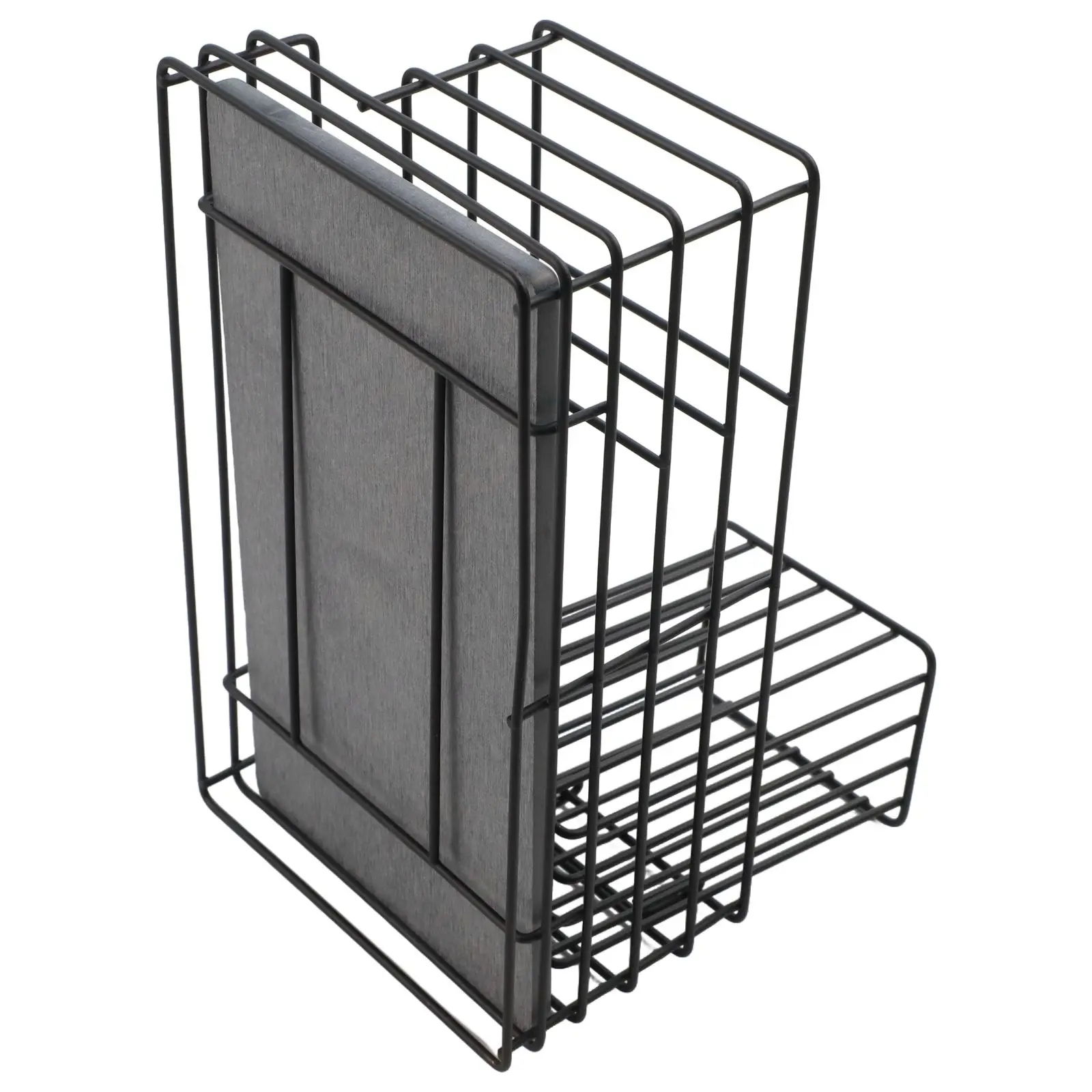 

Dishwashing Area Sink Holder Water Absorbent Tray Carbon Steel Sponge Rack Sink Drainer Carbon Steel Construction