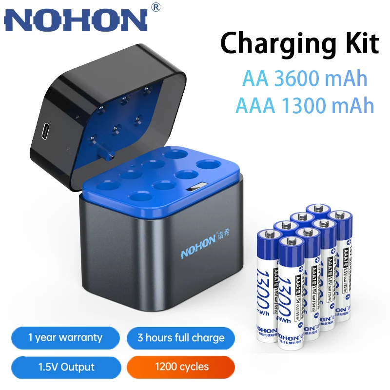 Nohon 1.5V Aa Batte…