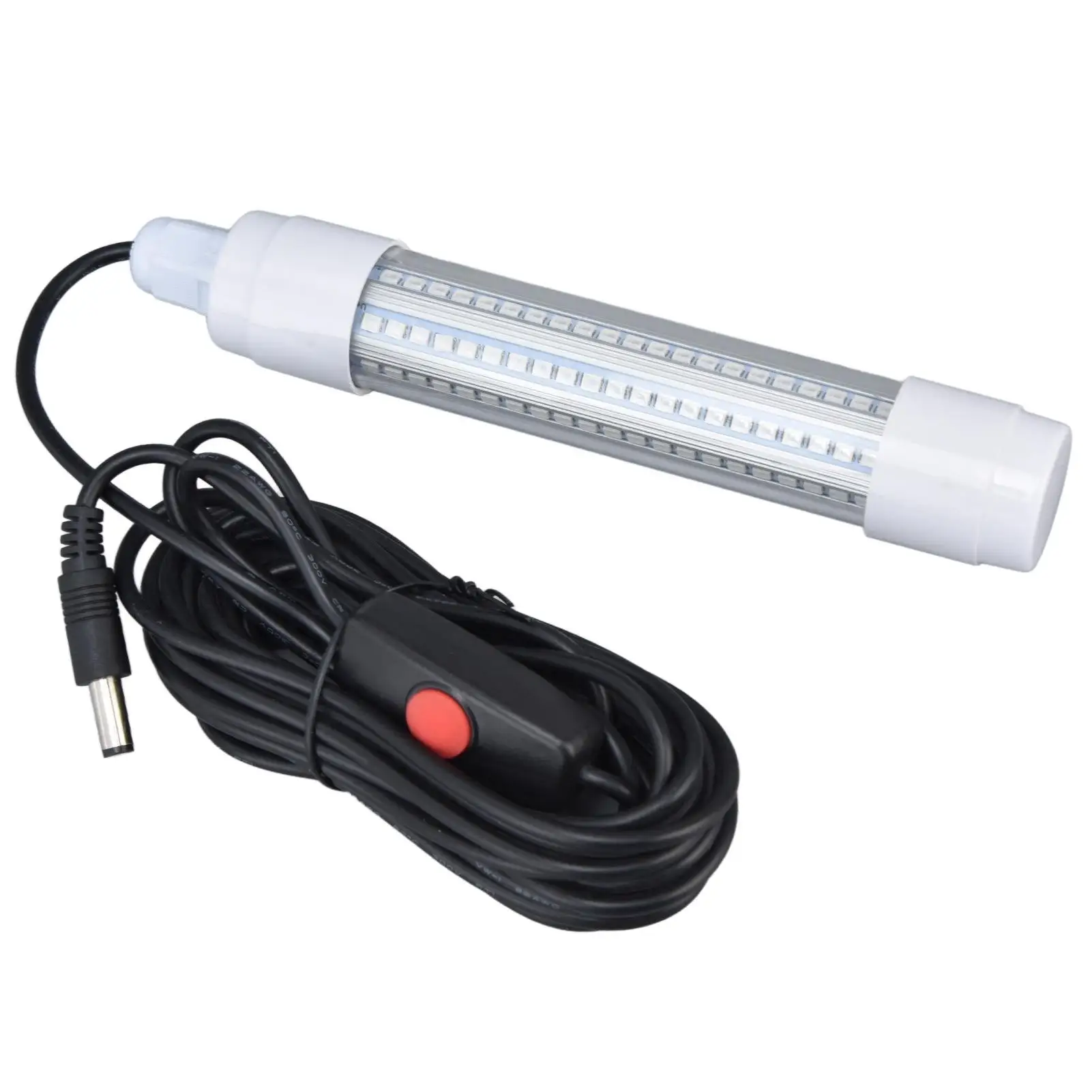 126 Fishing Light - IP68 Waterproof 1000lm Submersible Lamp, 13W AC12-36V for Night Fishing & Lures