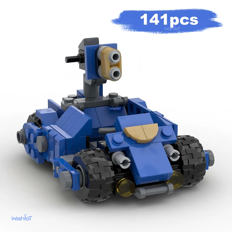 MOC Creatief All Terrain Vehicle Model 141PCS Bouwpakket Kleine Deeltjes Montage Blokken Off Road Auto Speelgoed Cadeau