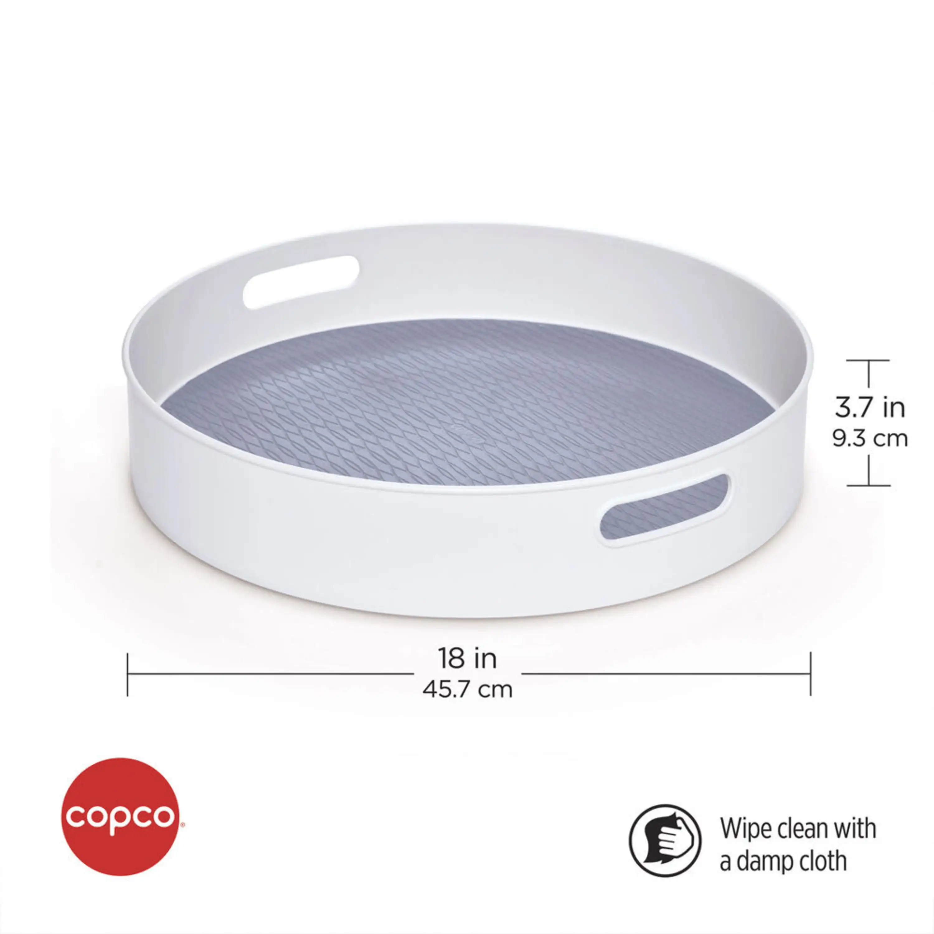 Copco Basics 18-inch Non-Skid Under Sink Storage Turn Table