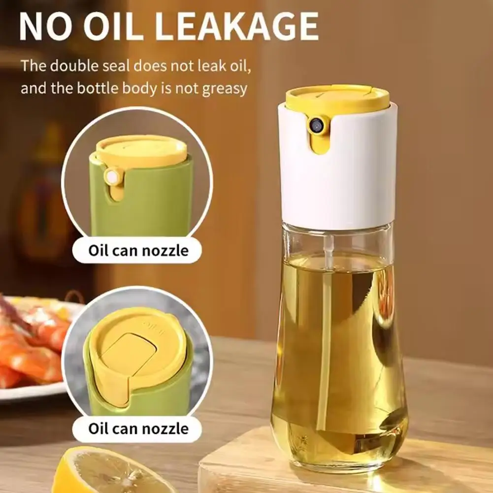 300ml Oil Spray Bottle BBQ Cooking Olive Oil Sprayer Bottle Spray Kitchen Empty Baking Kitchen Oil Bottle Dispenser Oil Vin N0K5