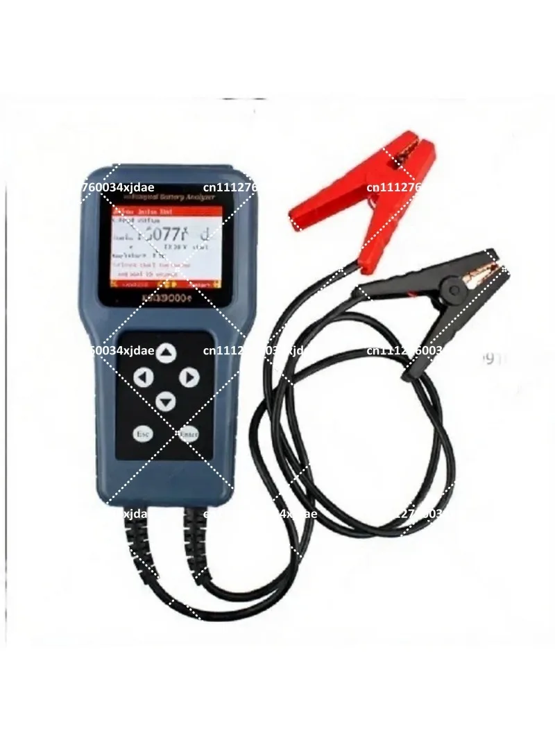 12V 24V Car Battery Analyzer Tester with Detachable Printer Digital Diagnostic Tool
