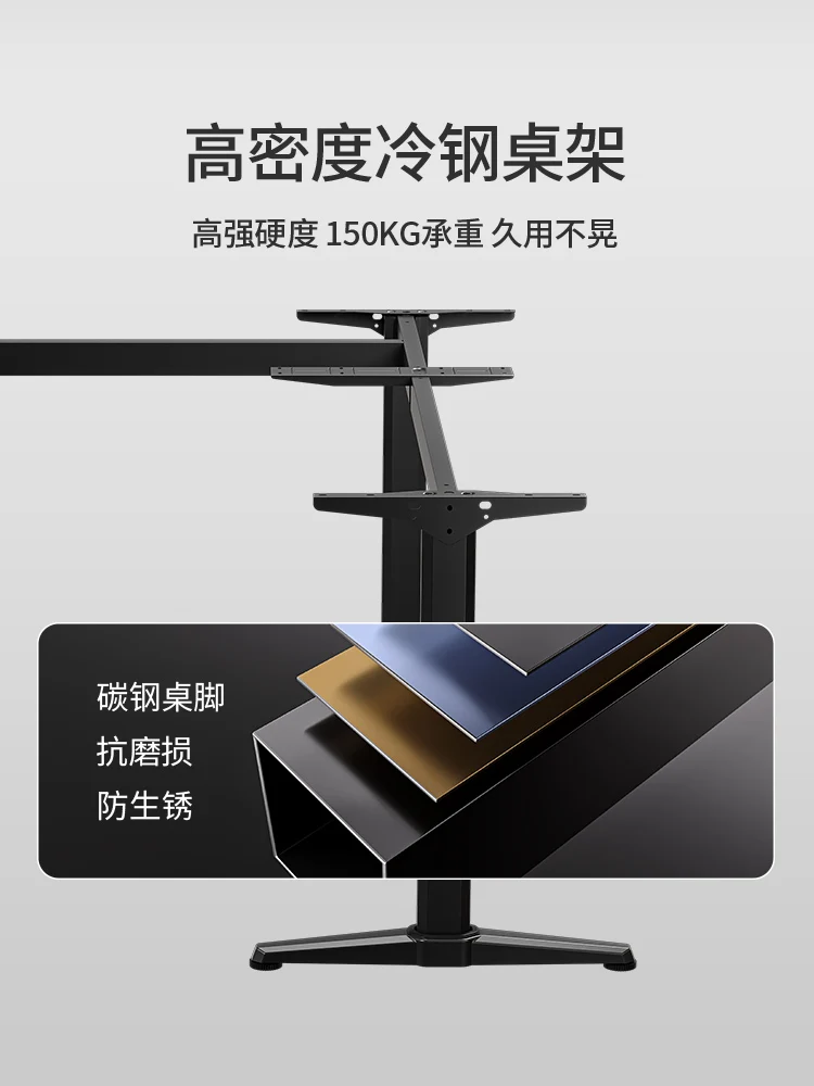 Wind Warrior Game Tables L-Shaped Corner Gaming Table Desktop Computer Desk Desk Corner Table