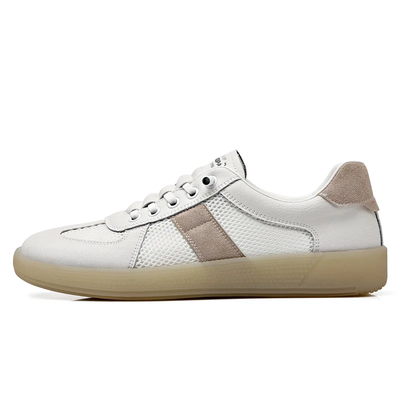

Summer Mesh Casual Sneakers New Fashion Man Tenis Masculino Handmade Mens Sneakers Leisure Walk Trainers Simple Treking Footwear