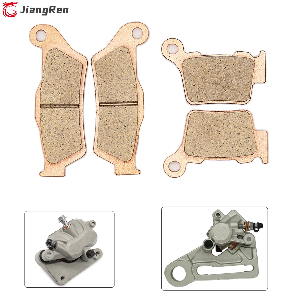 Motorcycle Brake Pads For KTM EXC-F 250 350 EXC-R 450 EXC 400 450 525 2004-2007 / EXC 500 2012-2016 For Husqvarna FC FE TC TE