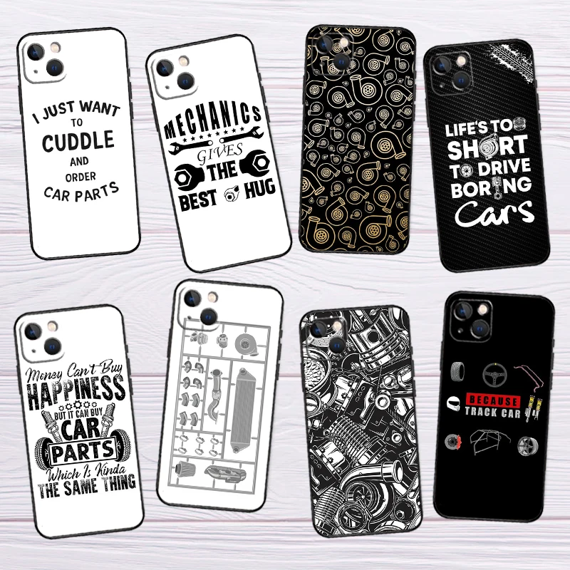 Car Parts Auto Mechanic Case For Samsung Galaxy S26 S25 Ultra S10 S20 S21 S22 S23 Plus S25 FE S24 Ultra Cover Shell
