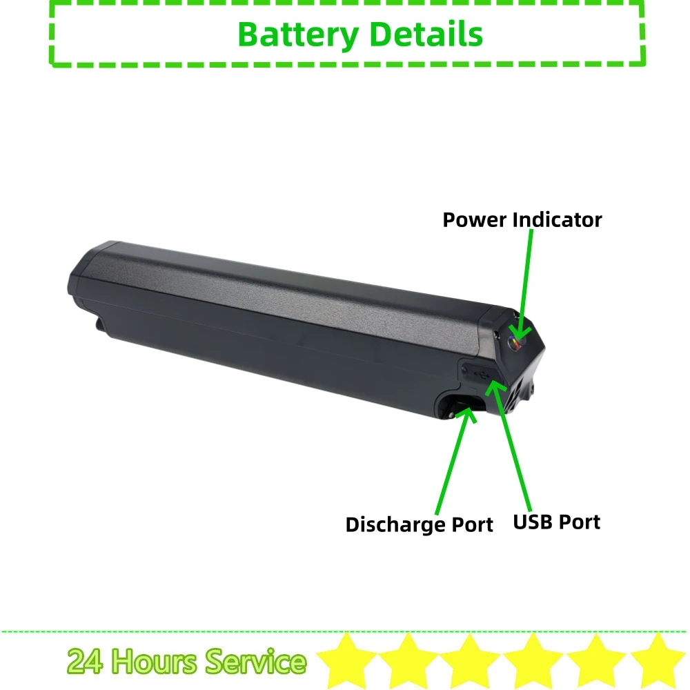 بطارية ليثيوم أيون للدراجة الإلكترونية Akku 36V 10Ah 10.4Ah 12.8Ah 13Ah 14Ah 16Ah 17.5Ah لـ Hoverbot CB-4 X-Rider X-Ride 2018 2019 E-bike