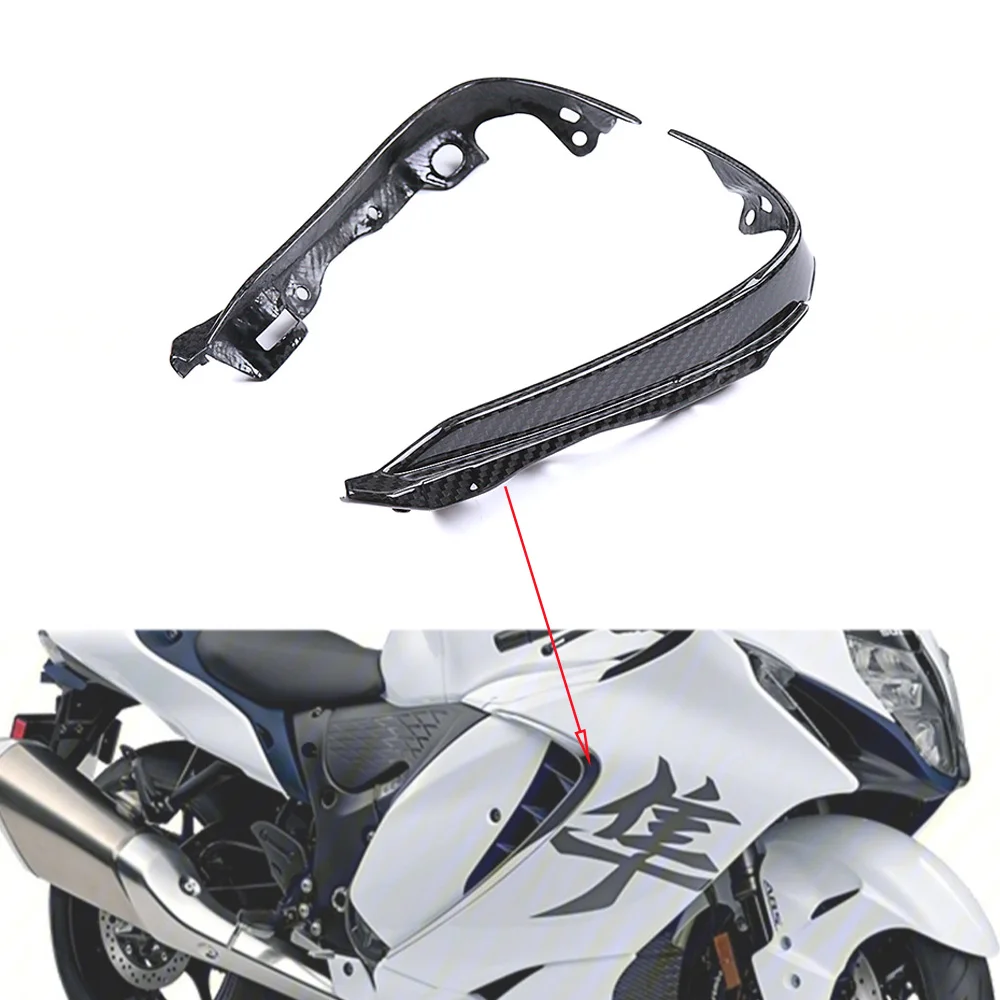 For Suzuki GSX1300R Hayabusa 2021 2022 2023 2024 3K Dry Carbon Fiber Inner Side Fairing Motorcycle Accessories Fairings Kits