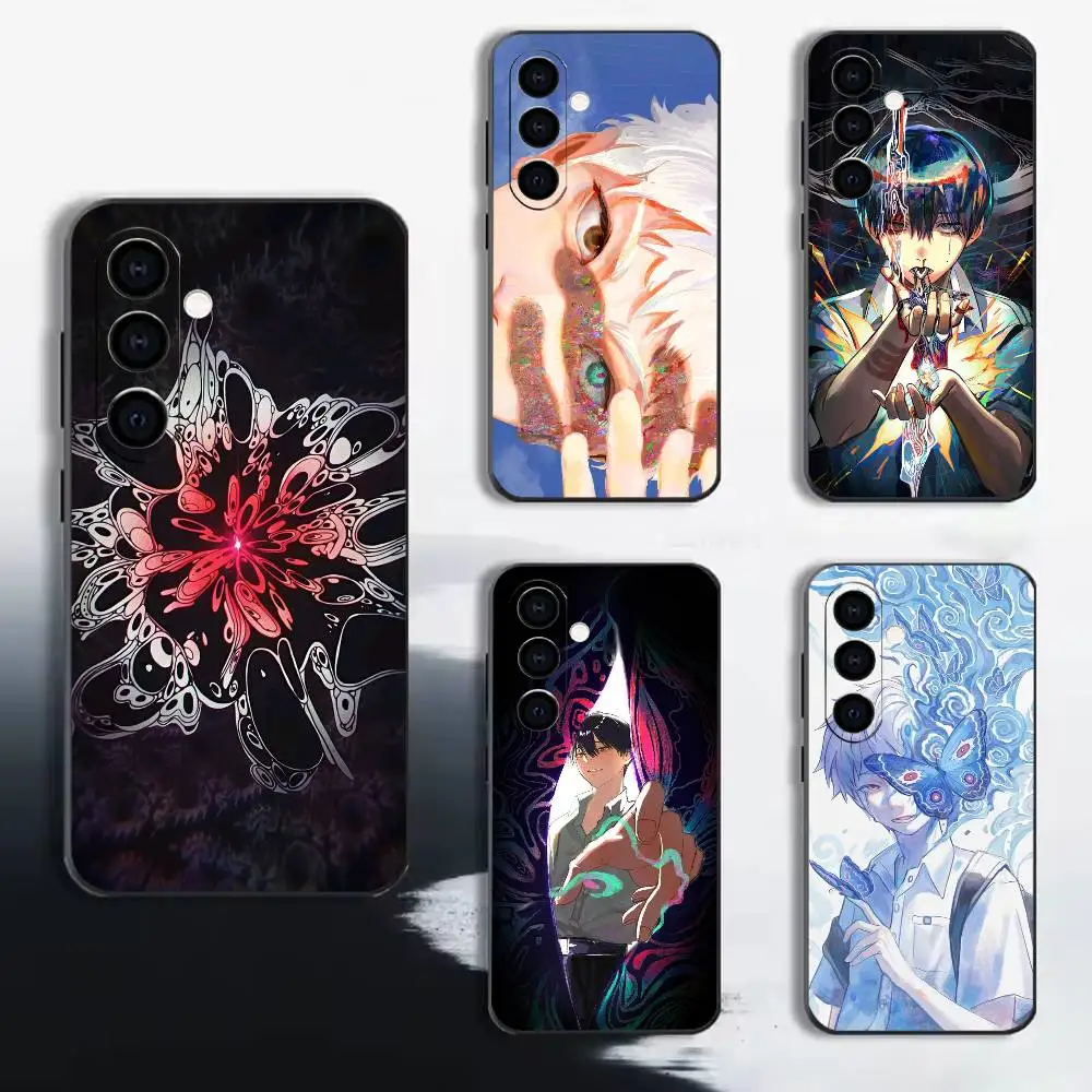 mystery Anime T-The Summer Hikaru Died Phone Case Black Soft Silicone TPU For Samsung A72,A51,A70,A71,A53,A52,A73