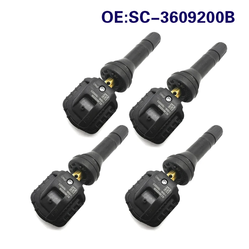 Sensor de monitoramento de pressão dos pneus do carro, SC-3609200B, BYD Qin Nova Canção MAX Tang 2019-2023 TPMS