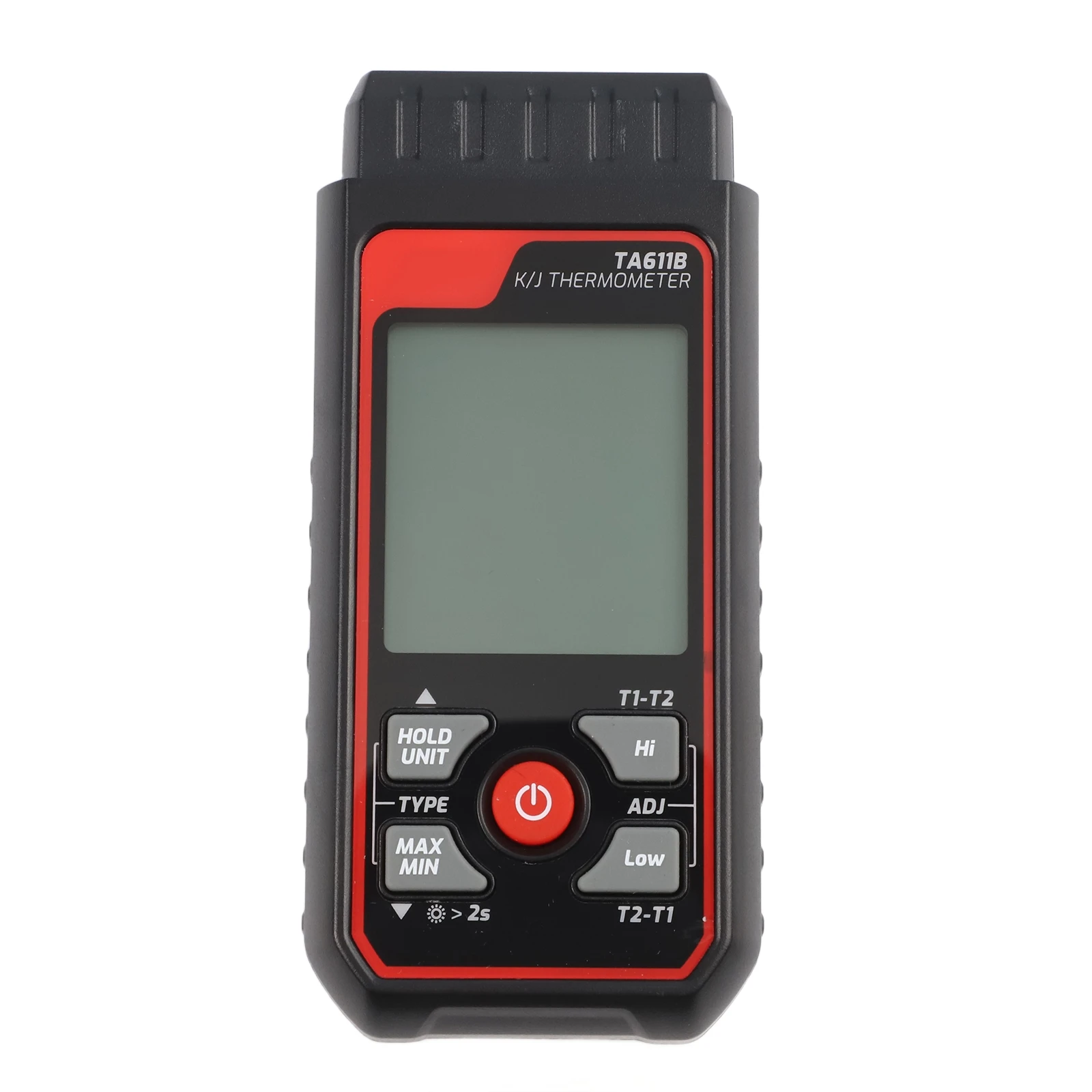 Industrial Temperature Control About 167mm 6.57in Dual Channel Digital Thermometer Analyzer Automatic Calibration