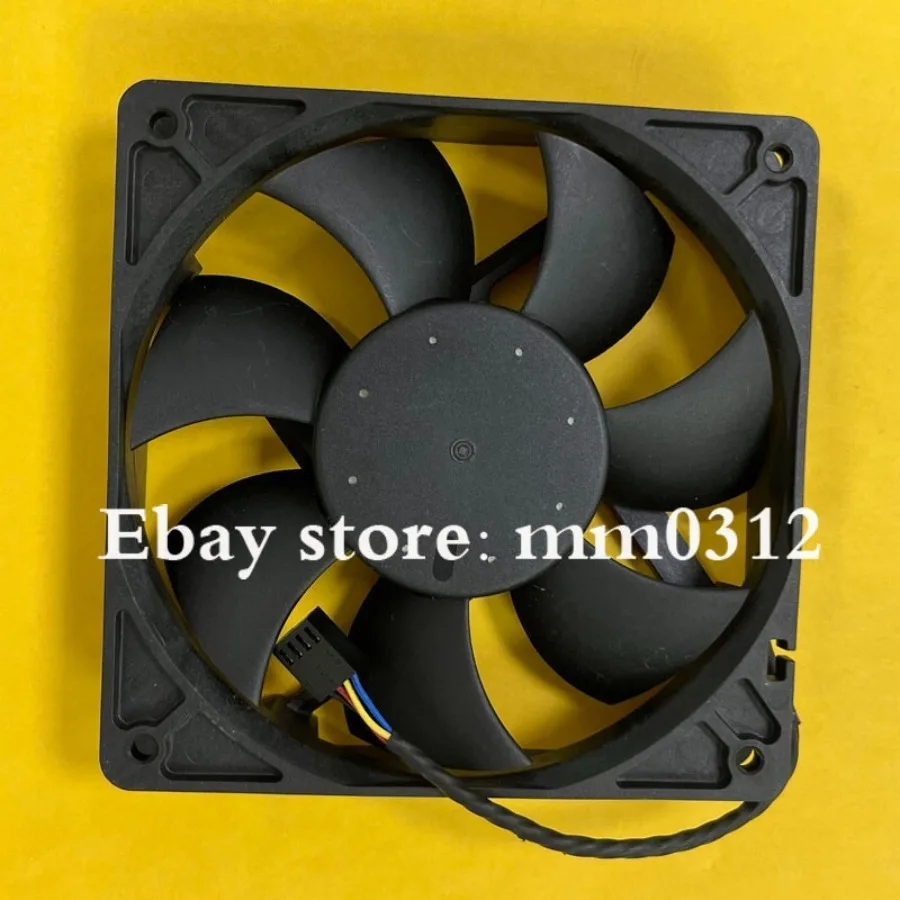 For AVC DATA1225B2G 12025 DC12V 1.02A 12CM 4-Pin Dual-Balloon Silent Cooling Fan