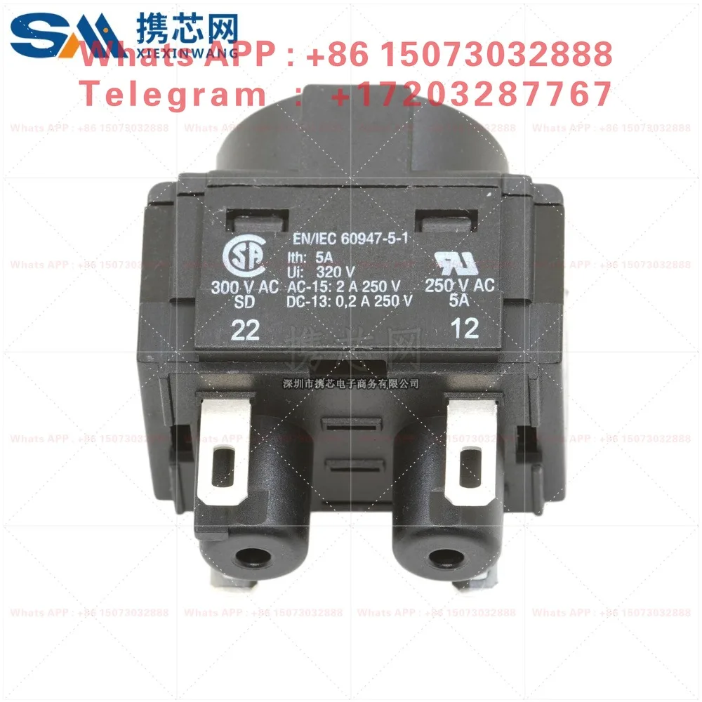 61-8755.17 441-683 Emergency Stop Switch Element 2NC Bipolar Single Throw Contact