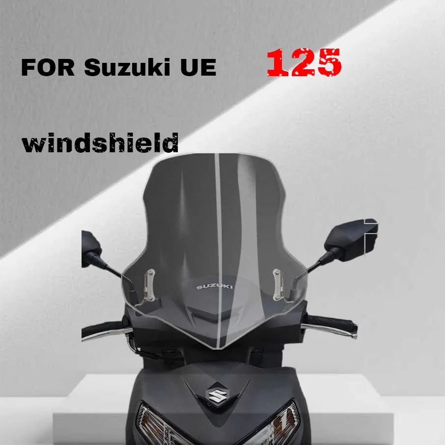 

Подходит для модифицированного лобового стекла Suzuki UE125, прозрачного лобового стекла высокой четкости, переднего лобового стекла Youyi 125, с защитой от падения и