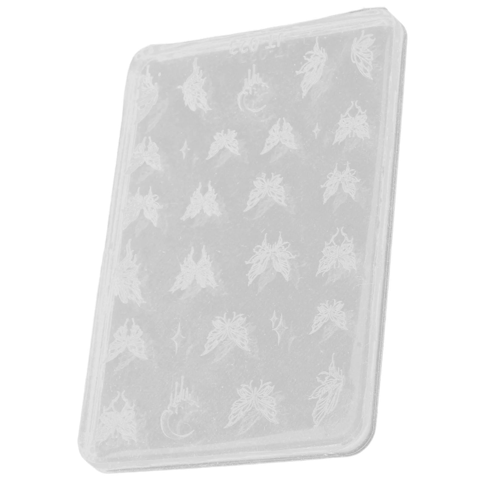 Embossed 3D Nail Charm Silicone Mold DIY Nail Art Decoration Mold Manicure Bohemian Style Clay Molds for Crafts