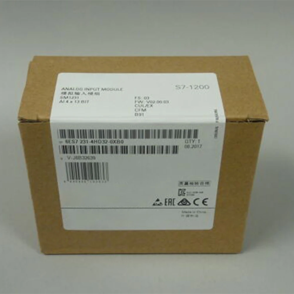 New for Siemens 6ES7231-4HD32-0XB0 6ES7 231-4HD32-0XB0 Analog Input Module in Box