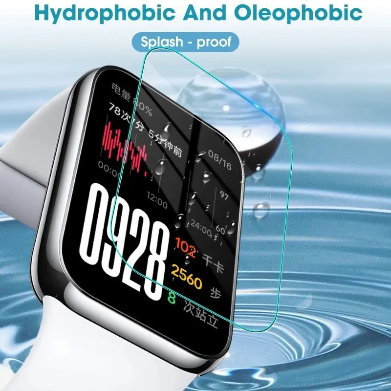 Protector de pantalla de vidrio templado para Xiaomi Miband 8 Pro, película protectora Ultra transparente para reloj inteligente Mi Band 8 Pro