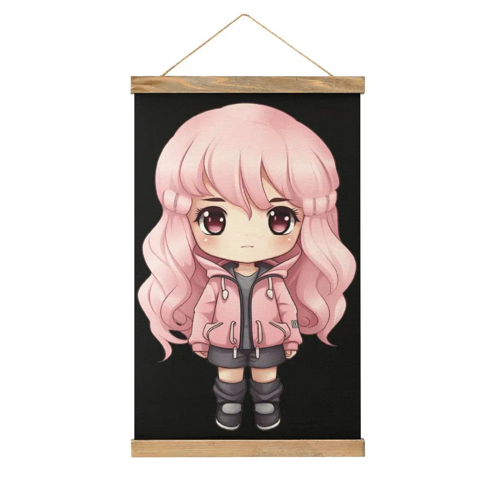 

Canvas Hanging Picture Chibi For Sale 5minArtStudio Novelty Geeky Draw Office Wall Decoration Style Decorate