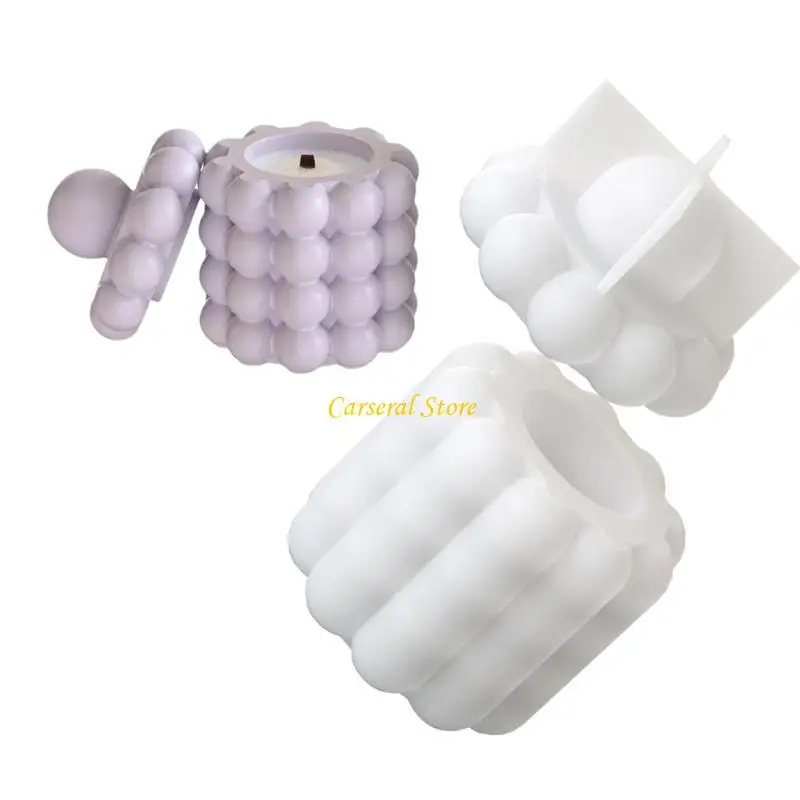 

M4YF Epoxy Resin Casting Mold Jewelry Storage Box Molds Candy Container Mold Easy Release Mold Suitable for Making Box