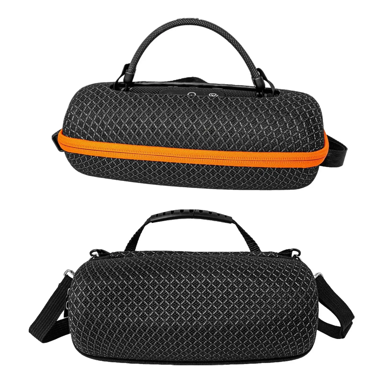 휴대용 스피커 보관 가방 방수 조절 가능한 어깨 스트랩 보호 홀더 여행 캠핑 낚시 피크닉을위한 핸드백
