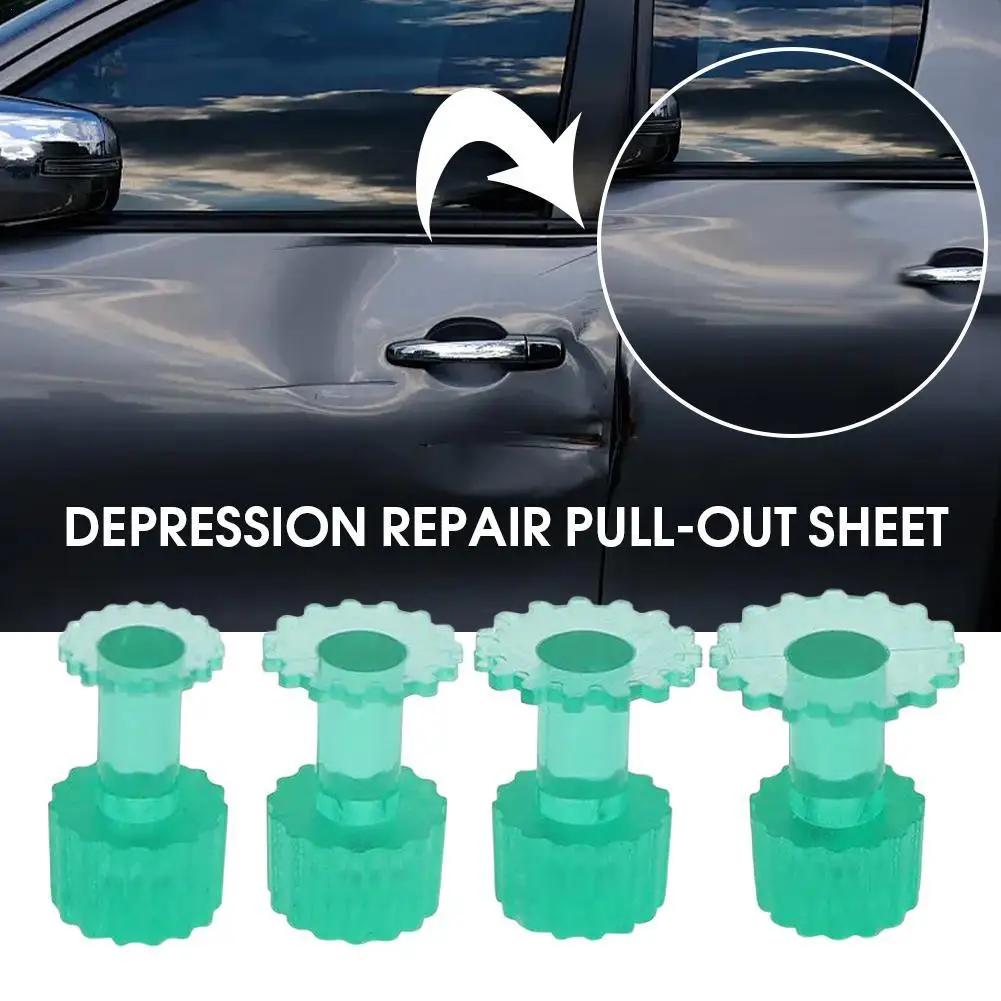 

10PCS Car Dent Repair,Drawing Sheet,No Trace Repair,Body Shaping, Concave Convex Restoration,Leveling Gasket 11/13/15/17MM