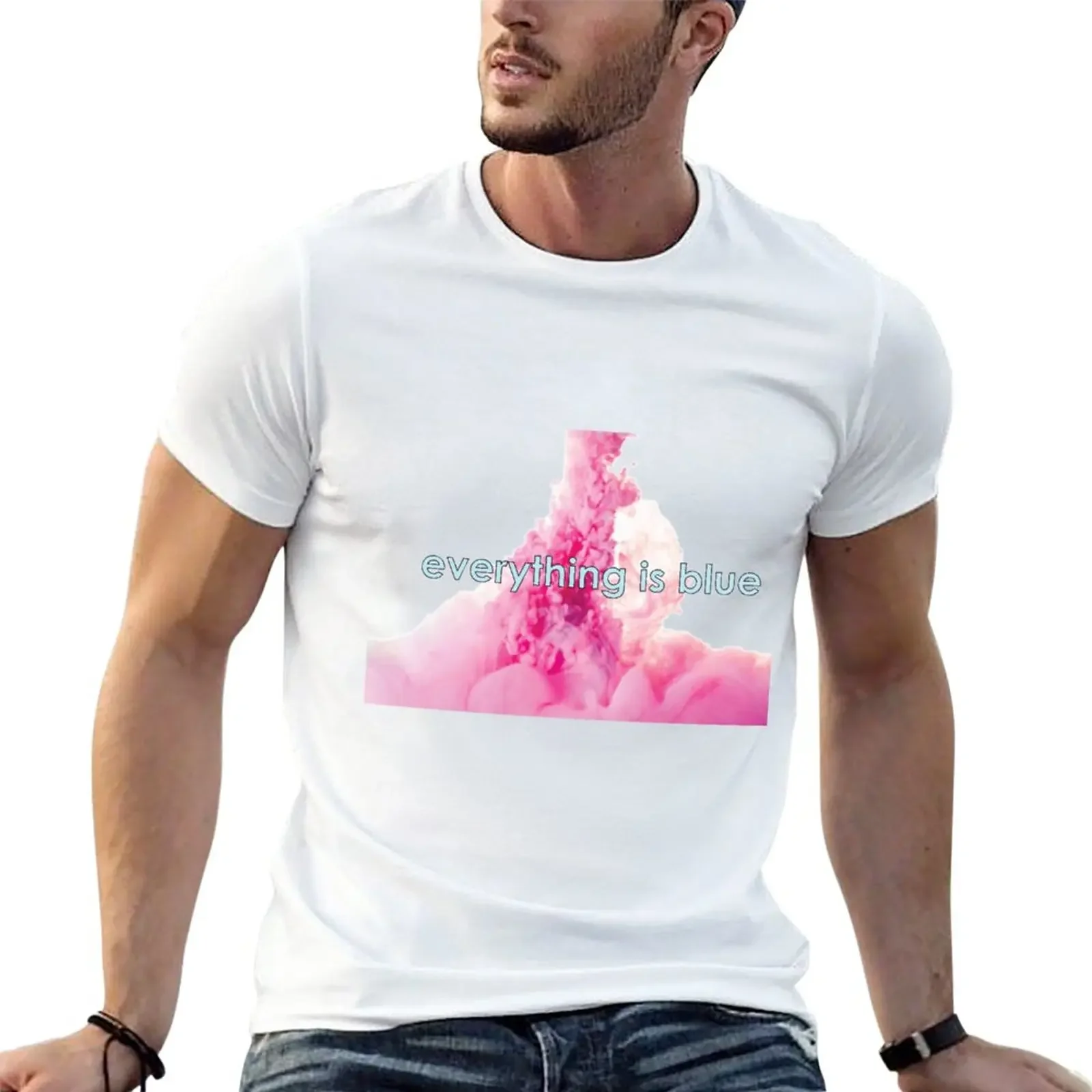 

Everything Is Blue T-Shirt Short sleeve tee kawaii clothes fitted t shirts for men