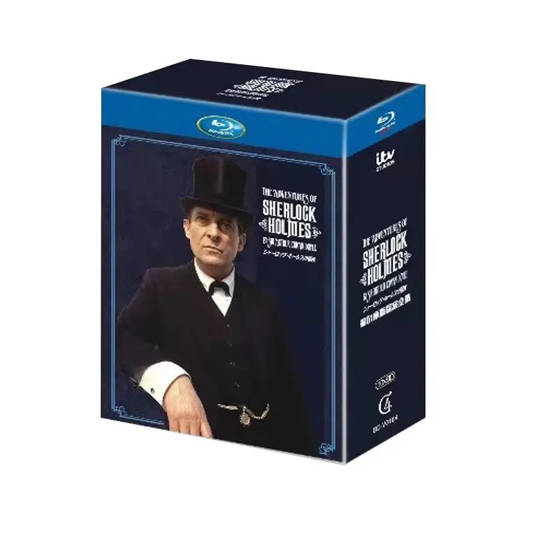 

BD Blu-ray High-Definition British TV Series Sherlock Holmes Complete Collection 10-Disc Set