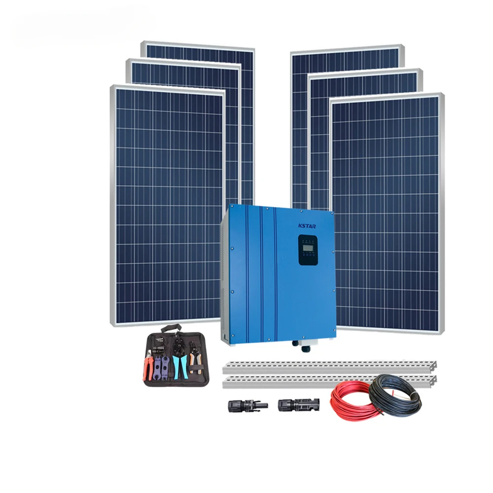 Polynet on grid 14kw solar energy system complete 14000w  power  mobile kit