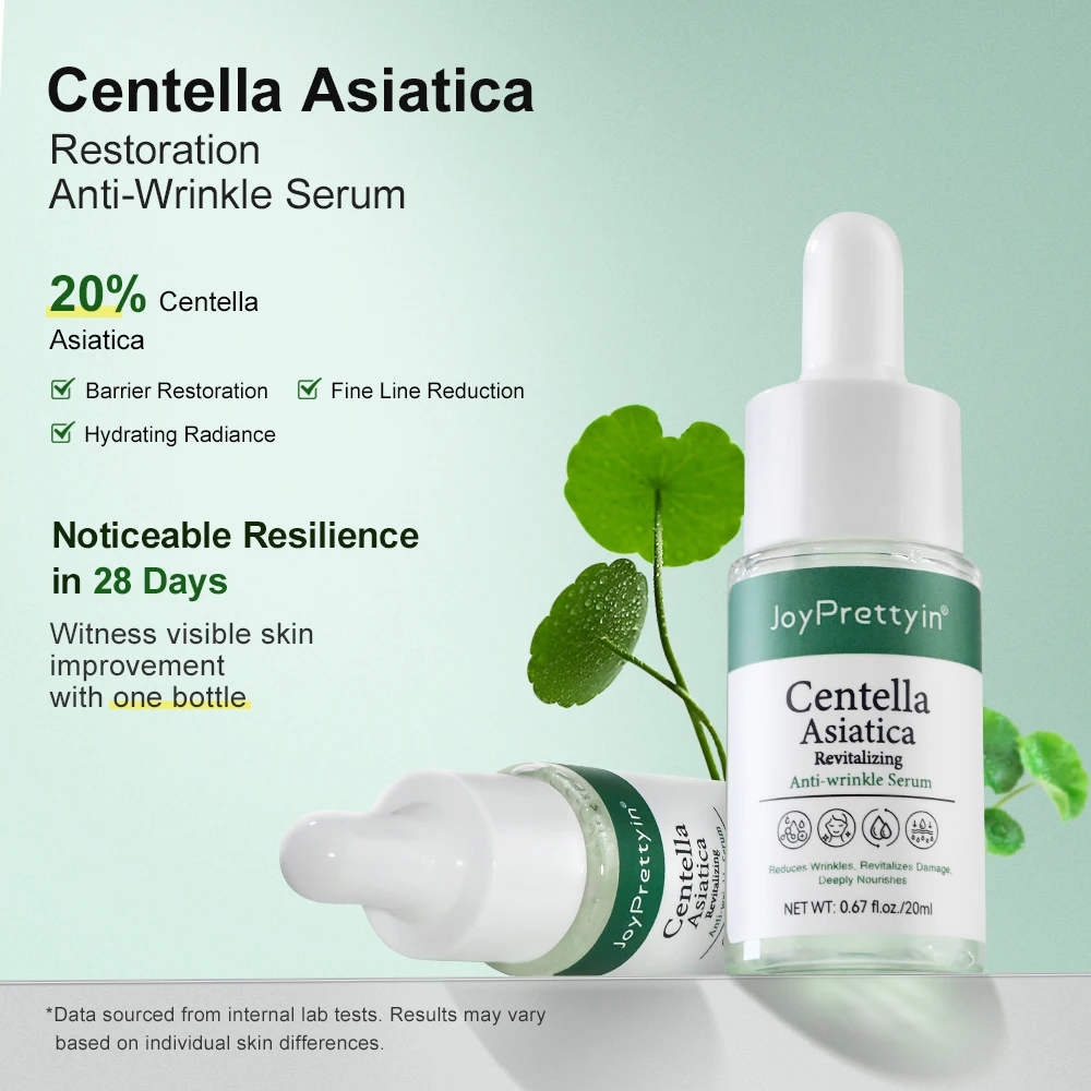 Serum Centella do usuwania zmarszczek z twarzy kwas hialuronowy wybielanie Anti-Aging twarzy blaknięcie drobne linie ifting ujędrniająca pielęgnacja