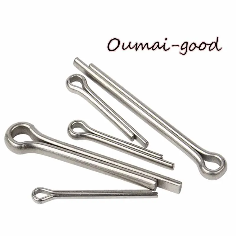 1/2/5/10/25/50pcs M1-M10 304 Stainless Steel U Shape Type Spring Cotter Hair Pin Split Clamp Tractor Open Elastic Clip For Car