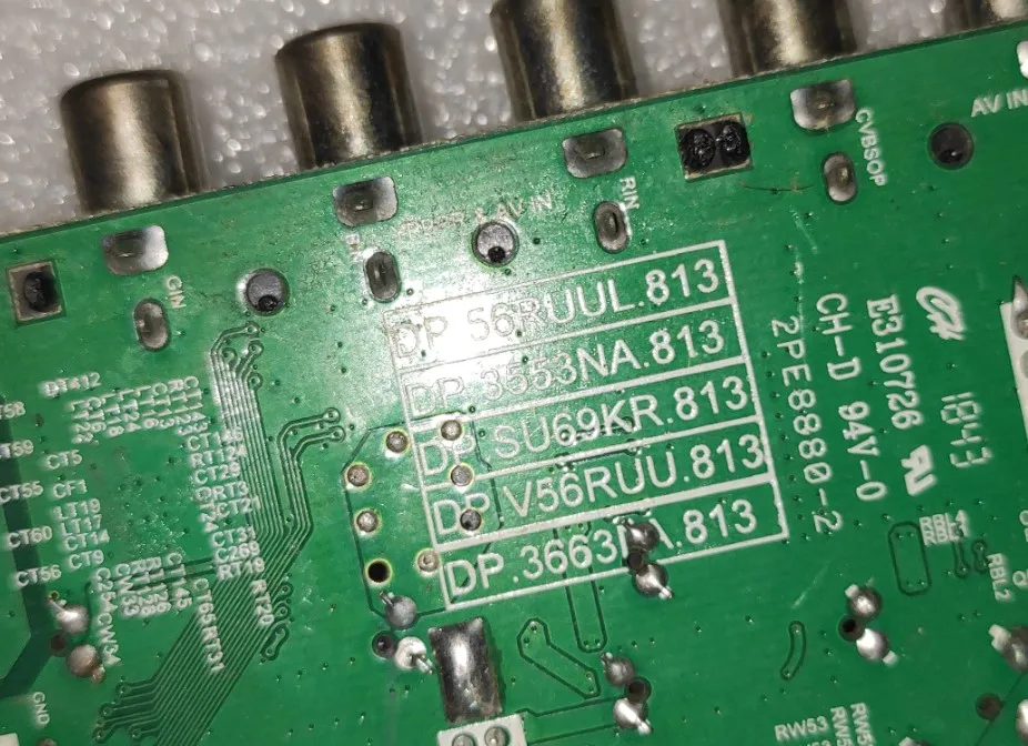 Freies verschiffen! DP.V56RL.813.G.1.PA Drei-in-one TV motherboard 48-55V 600MA arbeits gute