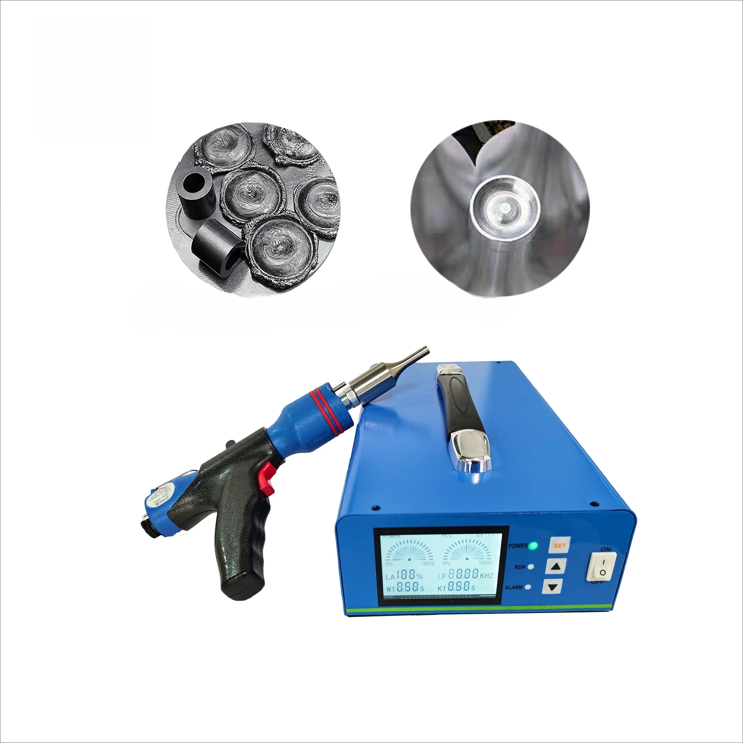 2026-Portable 28KHZ Handheld Ultrasonic Plastic Welding Machine for Car Door Panel Non-woven Fabric PP PVC 35KHZ