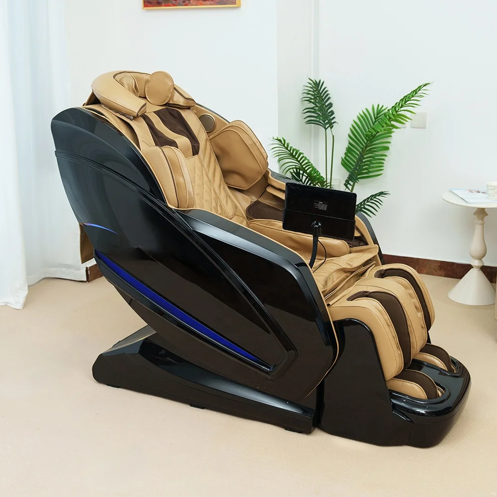 

Массажное кресло, электрическое 4D автоматическое 3D массажное кресло шиацу для всего тела, разминающее массажное кресло 0, гравитационное массажное кресло
