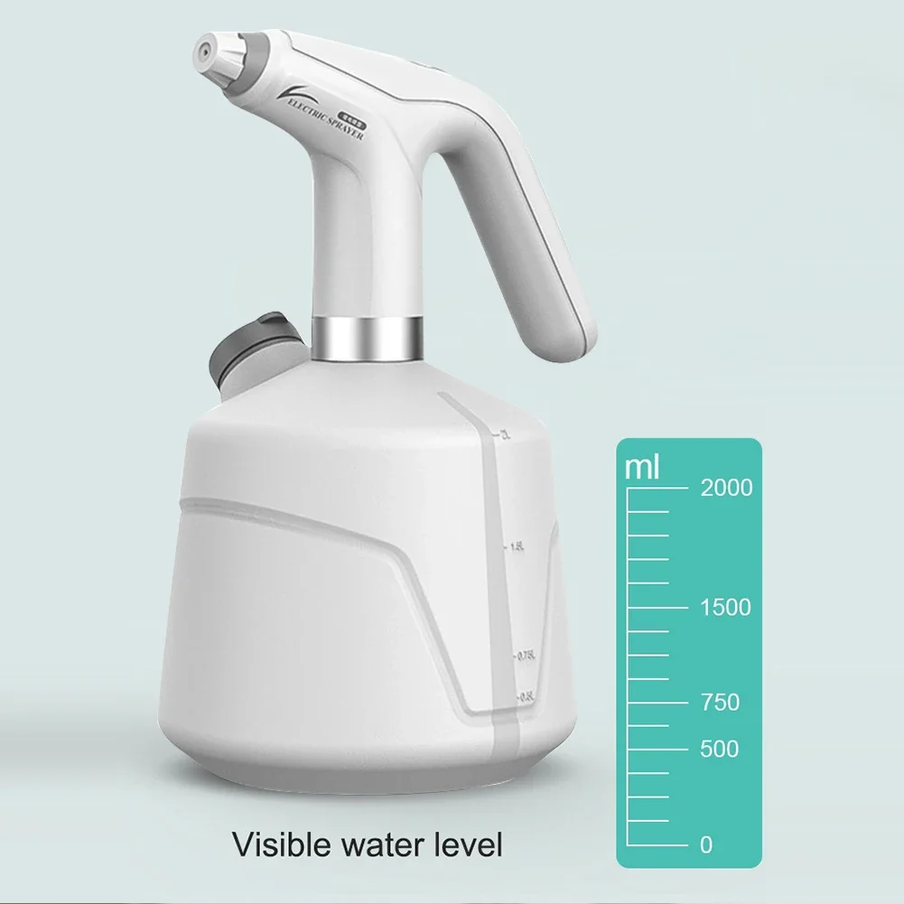 2 L Agriculture Electric Sprayer Watering Spray USB Rechargeable Pesticide Garden Sprayer Lawn Electric Sprayer for Lawn Garden